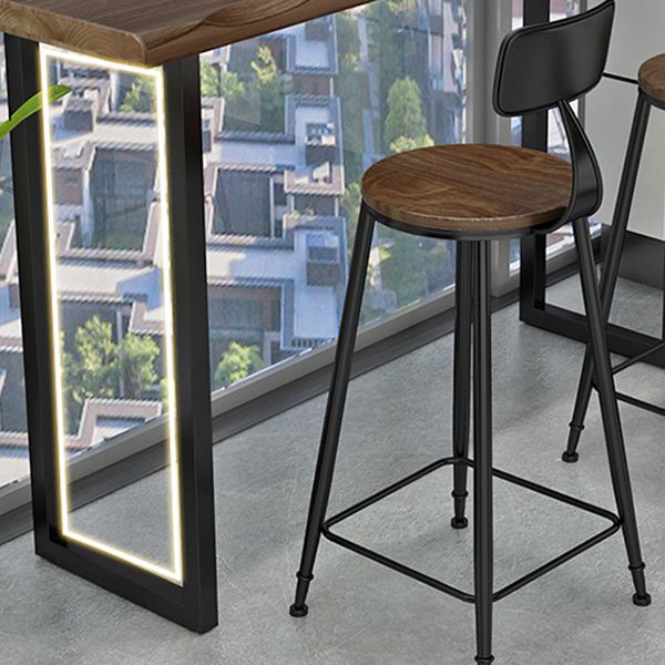 Solid Wood Counter Set Contemporary 1/3 Pieces Counter Height Set