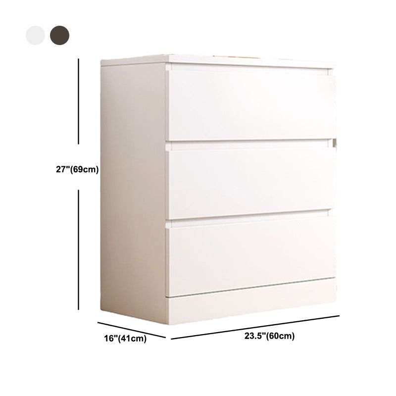16.14" Wide Modern Wood Accent Chest Rectangle Chest with Drawers