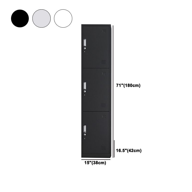 Contemporary Metal Wardrobe Armoire Hinged Wardrobe Closet for Home