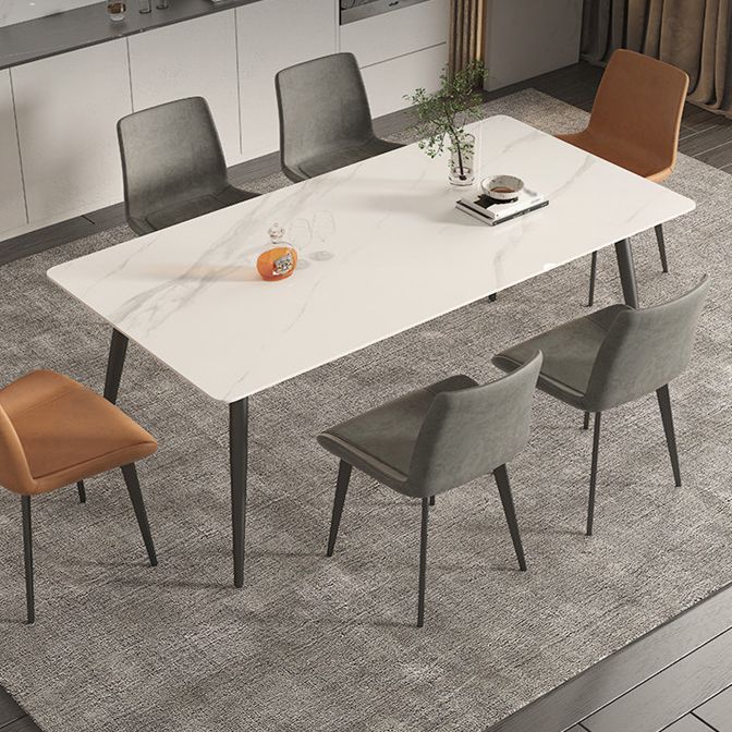 Sintered Stone Home Kitchen Table Industrial Dining Room Table