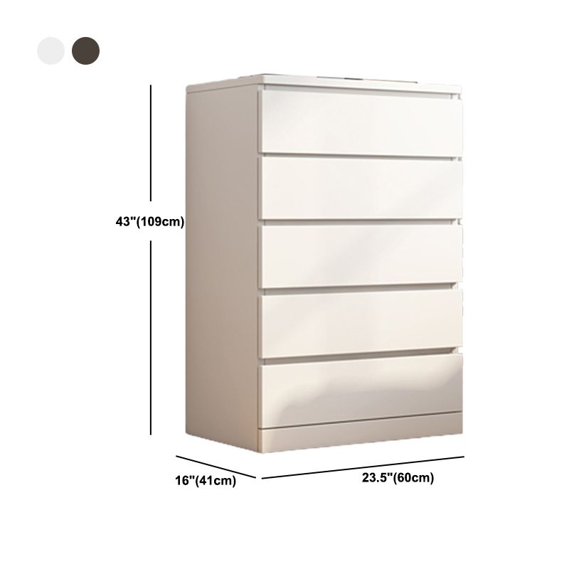 16.14" Wide Modern Wood Accent Chest Rectangle Chest with Drawers