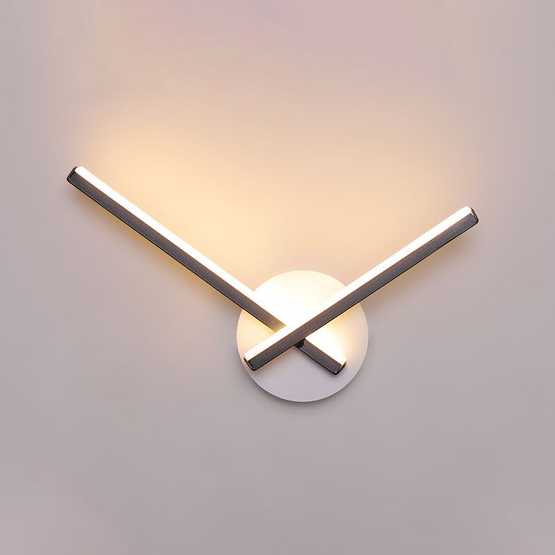 Lampade a sconde lineari in stile minimalista moderno lampade a parete in metallo