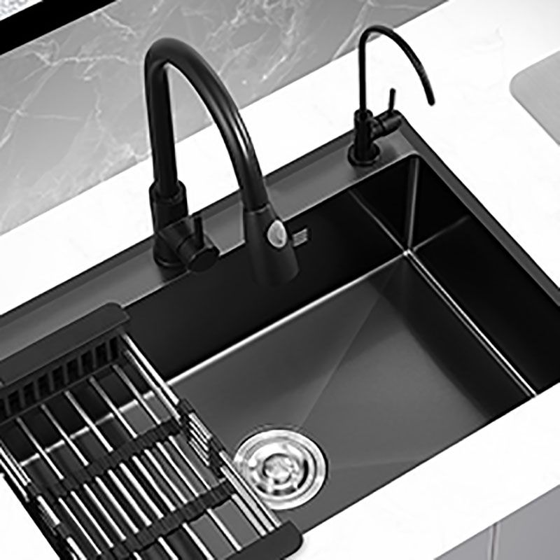 Drop-In Kitchen Sink Soundproof Design Stainless Steel Kitchen Sink