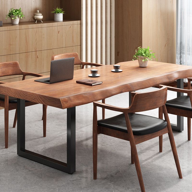 Modern Solid Wood Furniture 1/5/7 Pieces Standard Height Dining Room Furniture Set