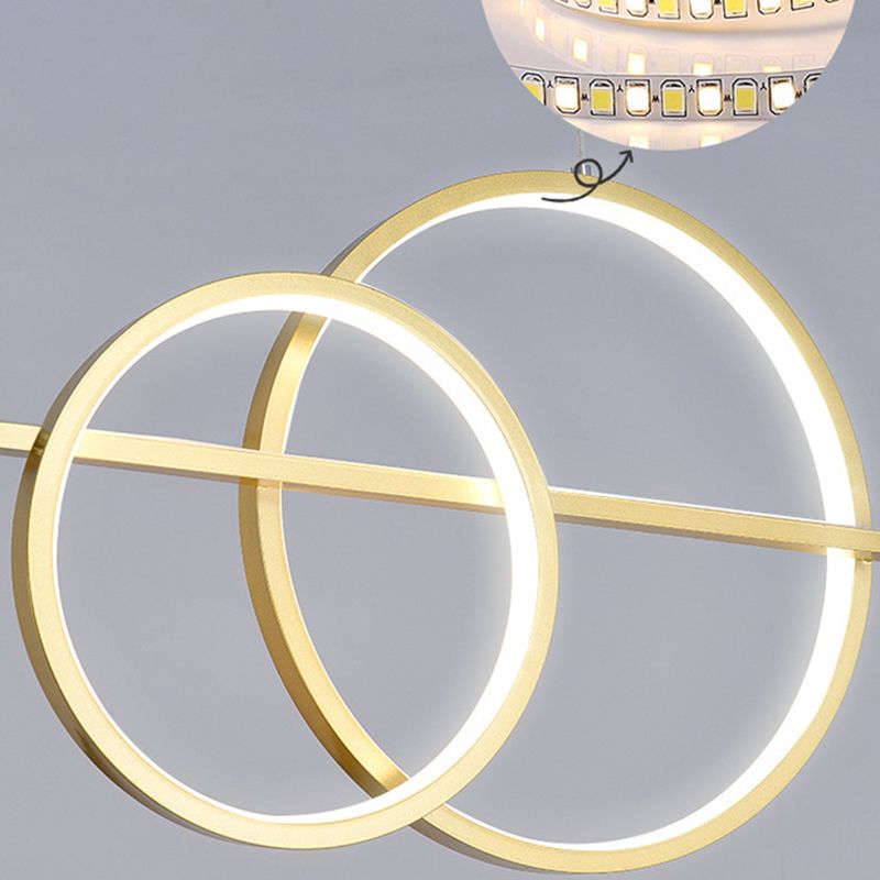 Unique Shape Hanging Island Lights Modern Chandelier Light Fixture
