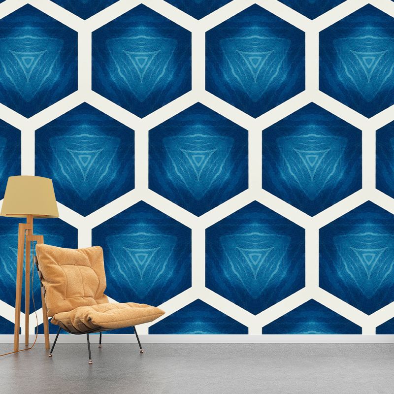 Geometric Shapes Illustration Wall Mural for Bedroom Living Room Decoration