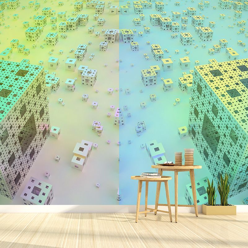 Horizontal Illustration 3D Painting Mural Decorative Wallpaper Wall Murals