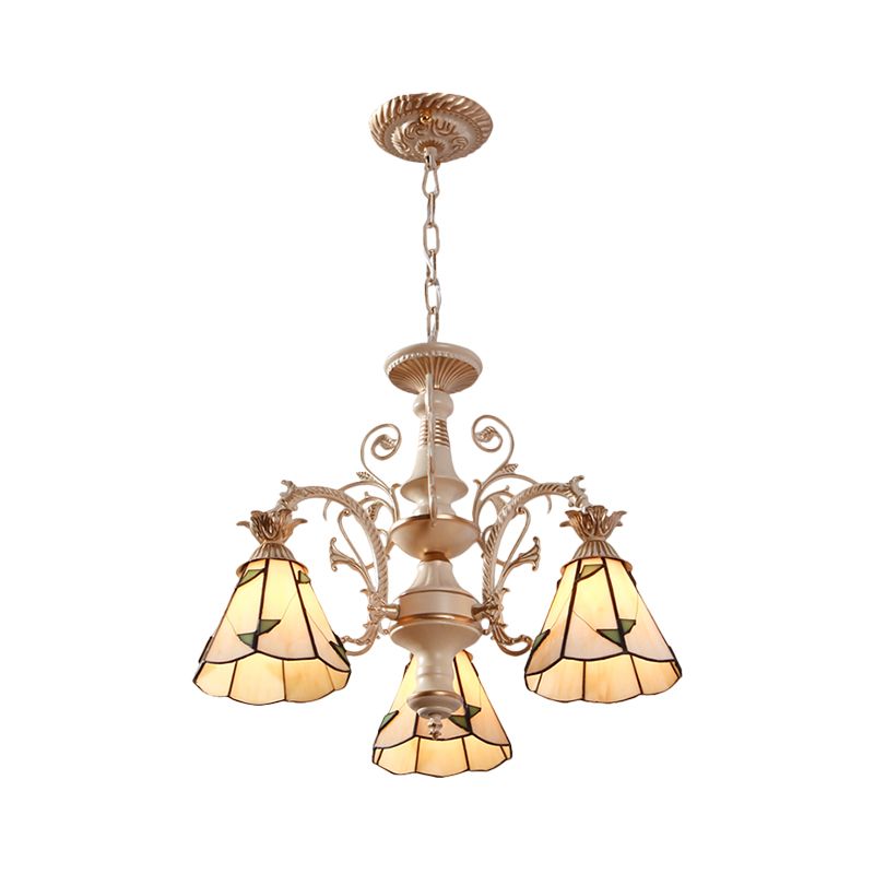 Mission de lustre de pendentif conique 3/5 LIGHT