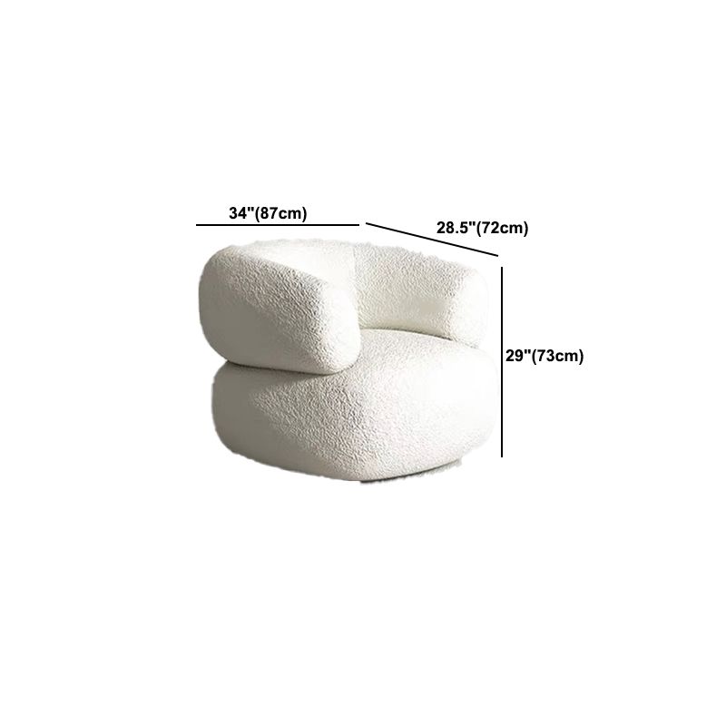Modern Style Sofa Wind No Armrest No Cushioning Back Sponge Padded Grey/white Sofa Bed