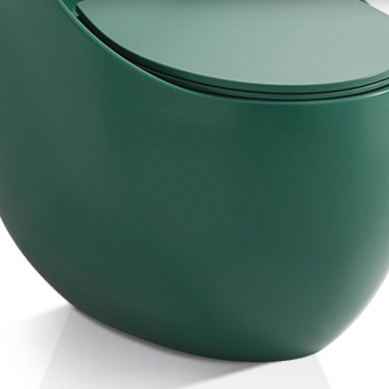 Modern All-In-One Round Toilet Bowl Floor Mounted Porcelain Urine Toilet