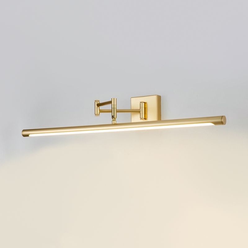 Modern Style Linear Vanity Lighting Fixtures Metal 1 Light Vanity Mirror Lights