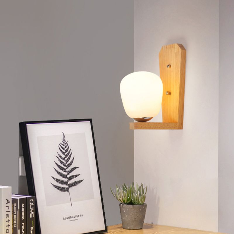 1 a forma di palla leggera Lightplepce lampada in vetro giapponese in vetro in bianco per la sala da pranzo dell'hotel