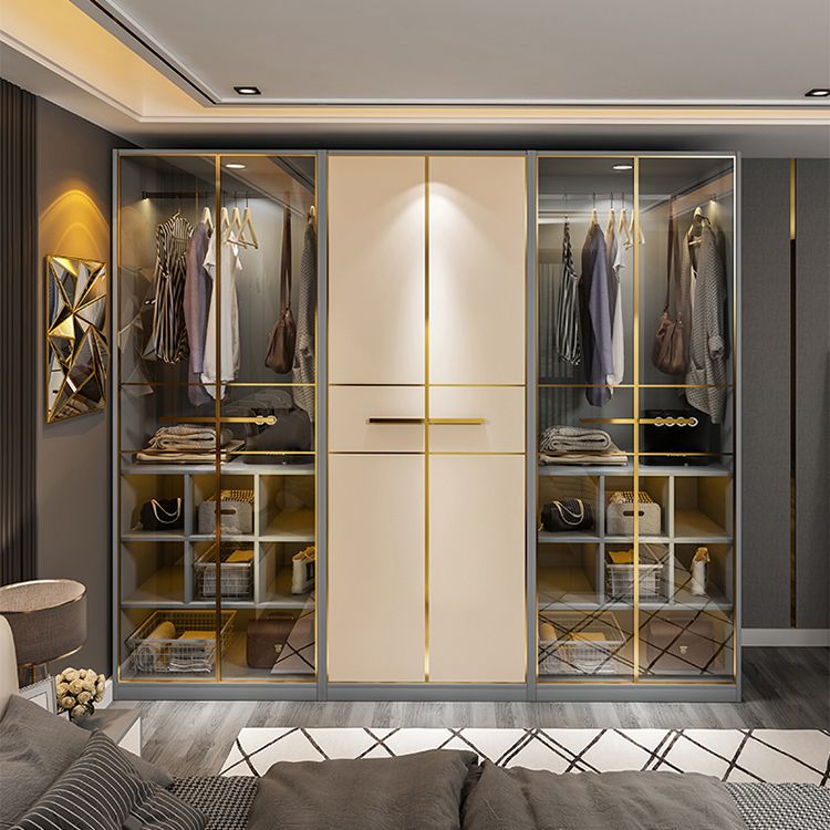 Contemporary Style Wardrobe Wood Wardrobe Closet for Bedroom