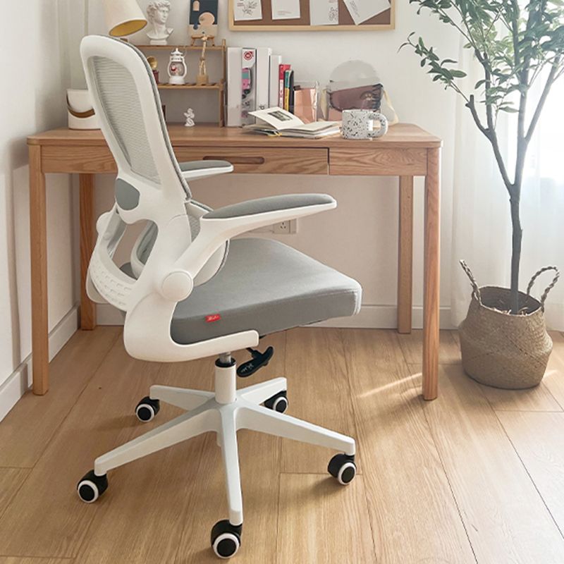 Contemporary Height-adjustable Office Chair Mesh-back Desk Chair for Office