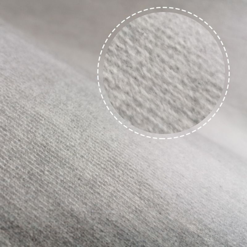 Grey Modern Rug Blending Striped Rug Non-Slip Backing Rug for Home Decoration