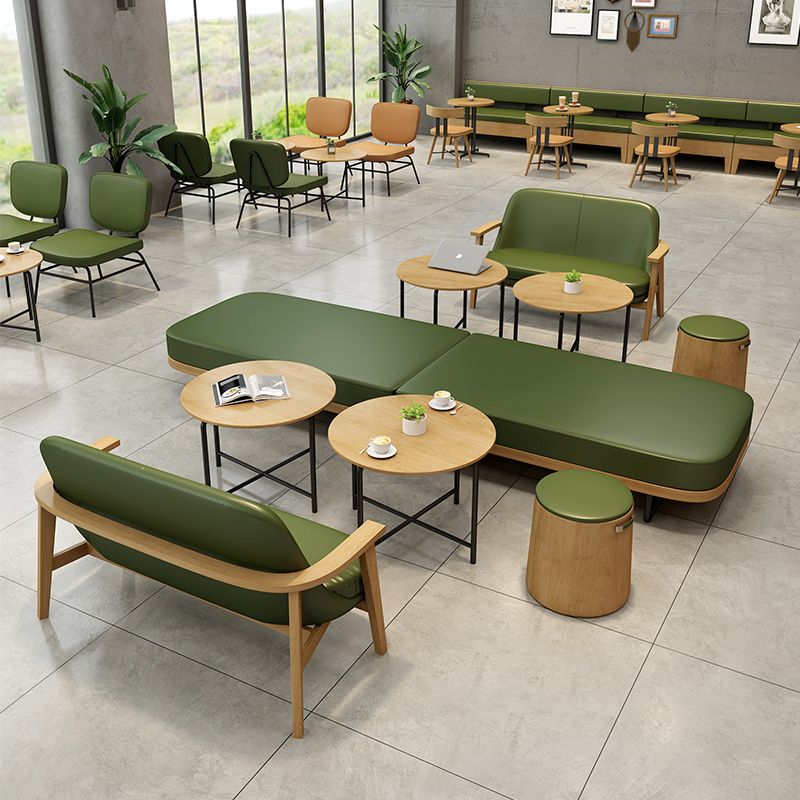 Colección de comedor de estilo industrial Mesa de comedor de madera maciza para el hogar