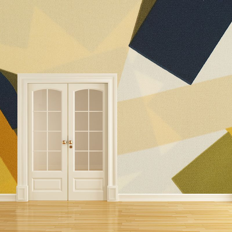 Contemporary Style Abstract Murals Wallpaper Mildew Resistant Wall Murals for Home