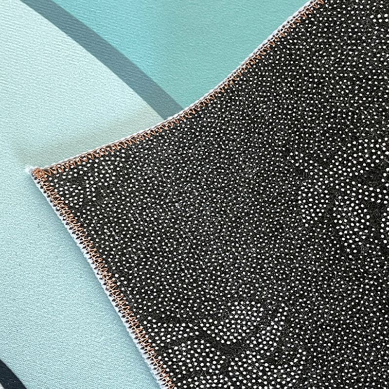 Tapis de tapis de zone moderne de couleur lumière polyester