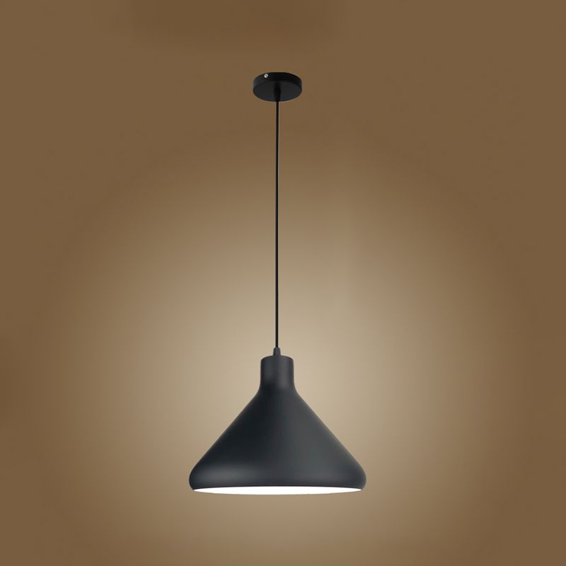 Lampada a sospensione geometrica Stile industriale Alluminio 1 lampada a sospensione lampadina