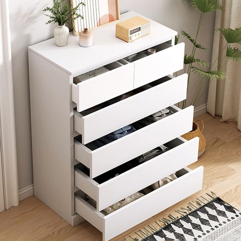 Contemporary Vertical Chest Wood Chest with Drawers for Home/Office