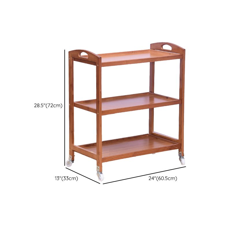 Modern Prep Table Open Storage Dining Room Rectangular Prep Table