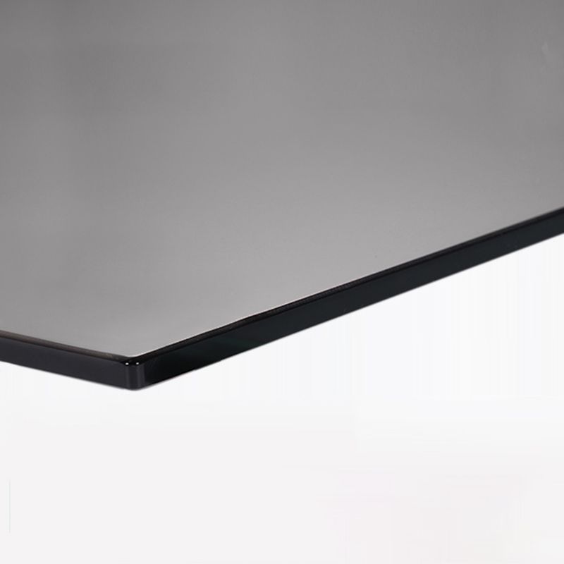 Modern Wooden Bookcase Glass Doors Closed Storage Bookshelf for Home