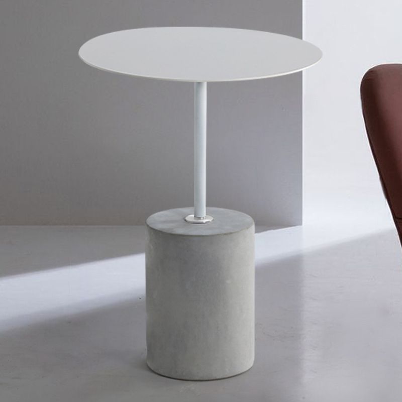 Nordic Style Cocktail Table Stainless Steel Table Round Coffee Table
