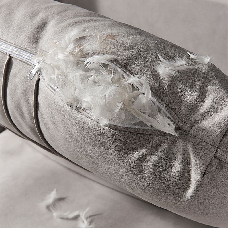 Contemporary Cushions Sofa 39.37"High Flared Arm Stain Resistant Sofa