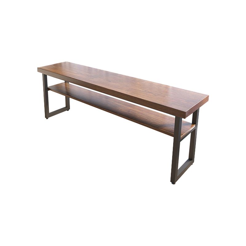 Solid Wood Office Desk Contemporary Style Writing Desk for Home and Office