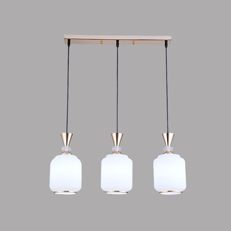 Suspension cylindrique moderne