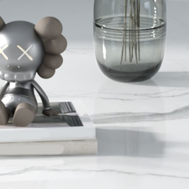 Nordic 1/5 Pieces Dining Set Rectangle Stone Dining Table for Kitchen Dining Room