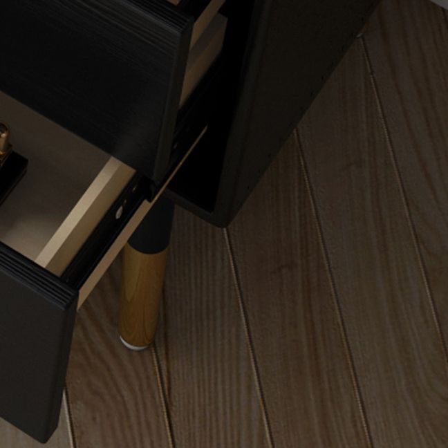 Glam Storage Chest Dresser Horizontal Storage Chest with Drawers