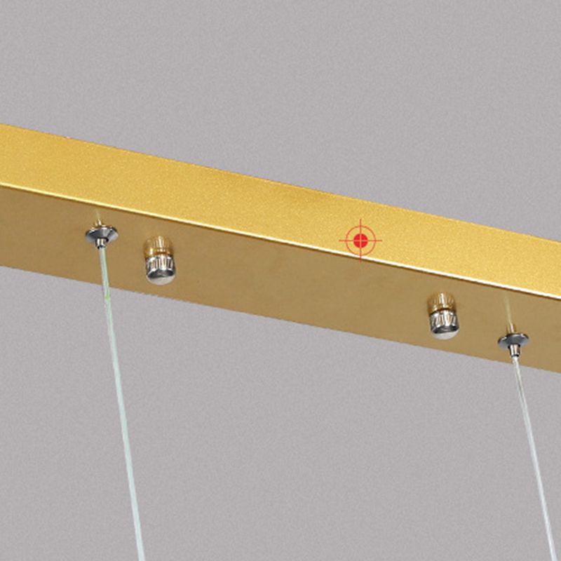 Geometric Island Lights Modern Pendant Chandelier Metal 3 Light Island Lamp in White for Dining Room