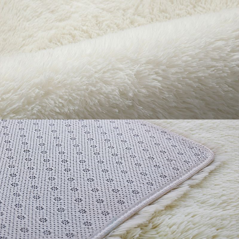 Entspannende Schlafzimmer Teppich Multi -farbige feste Farbe Innenteppich Haustierfreundlich Easy Care Waschanlage Teppich