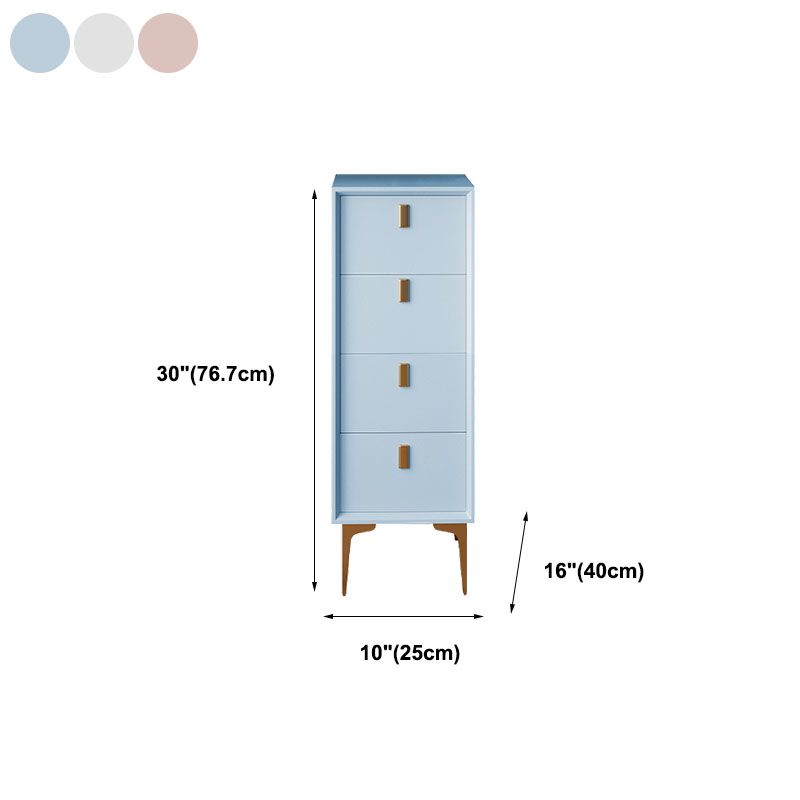 Classic Glam Wood Dresser Vertical Lingerie Chest Dresser with Drawer for Bedroom