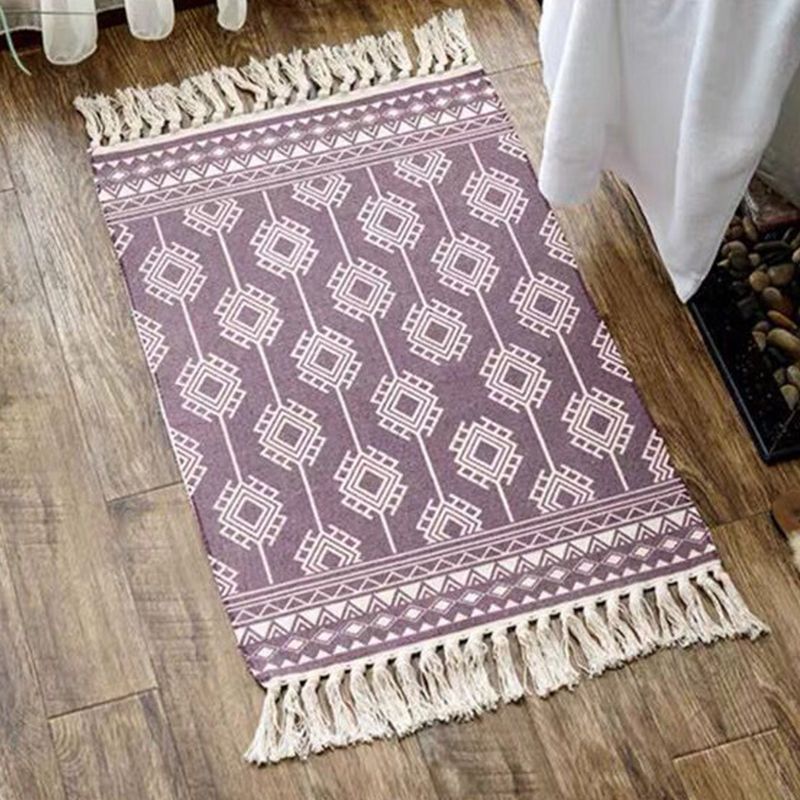 Tapis de chambre à coucher multicolo