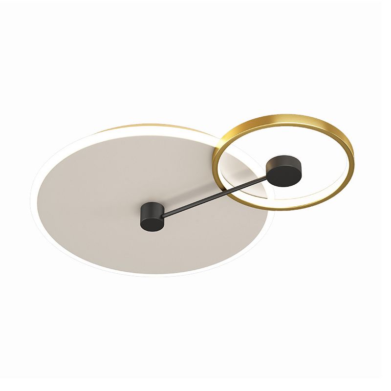 Geometrische inbouwverlichtingsarmaturen Eenvoud Acryl plafondverlichtingsarmaturen voor slaapkamer