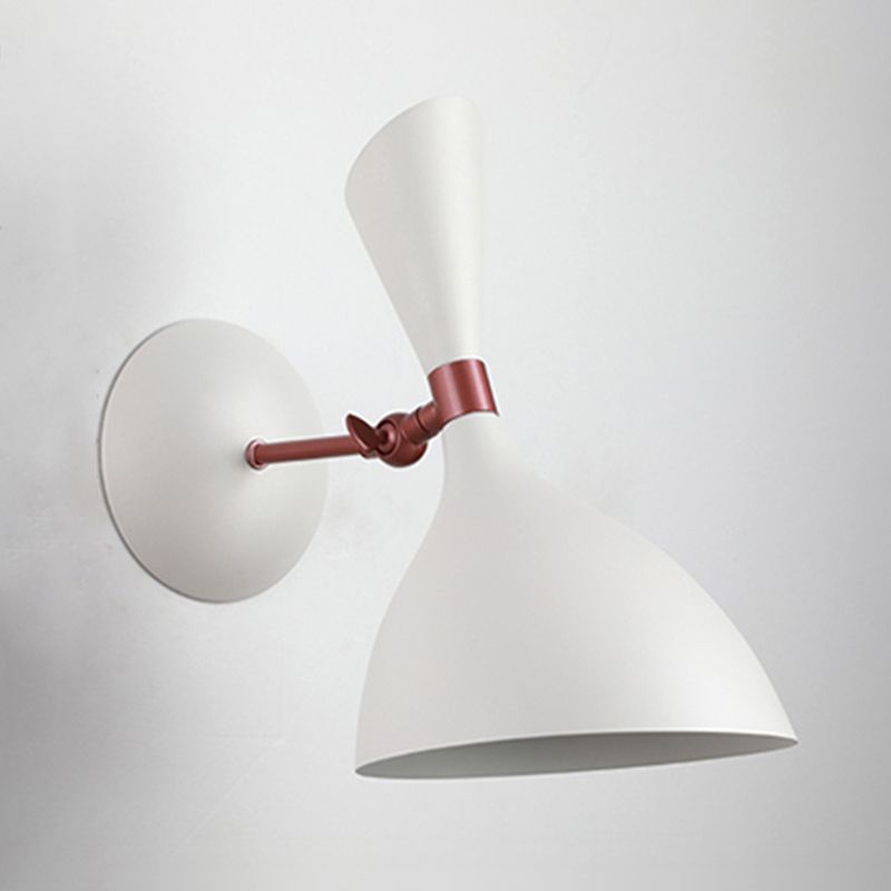 Geometric Wall Lamps Modern Style Metal 1 Light Wall Light Sconce