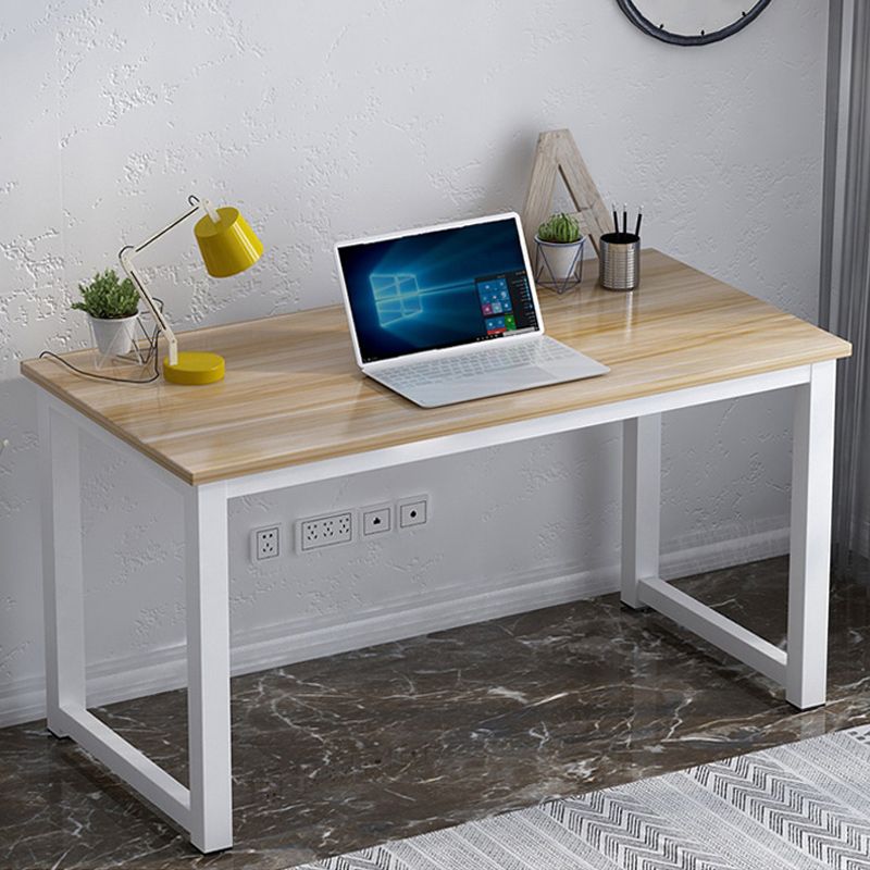 Industrial Style Office Desk Home Writing Artificial Wood Rectangular Desk