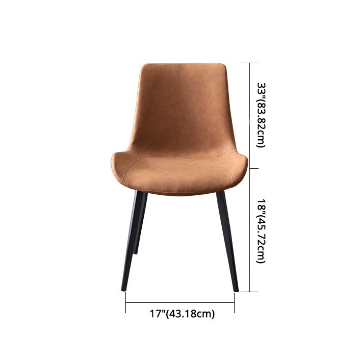 Fixed Minimalist Sintered Stone Top Kitchen Table Set with 4 Black Legs Base for Dining Room