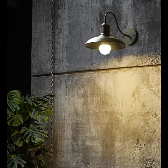 Retro Industrial Style Schwanenhals Stamm Wandleuchte 1 Lichtmetall -Leuchten