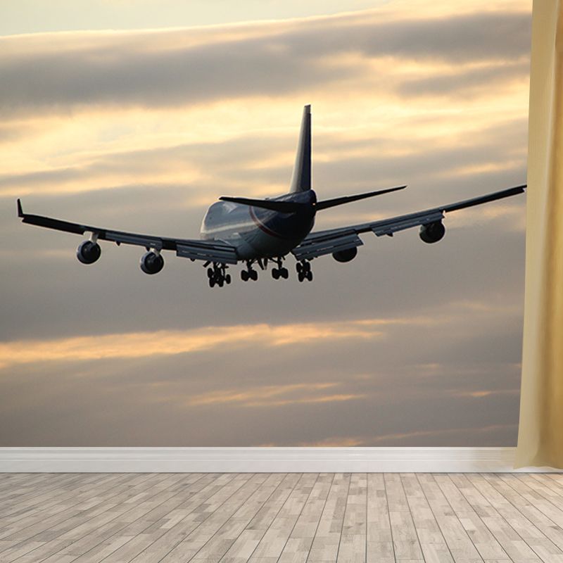 Contemporary Transportation Wallpaper Murals Water Resistant, Personalised Size