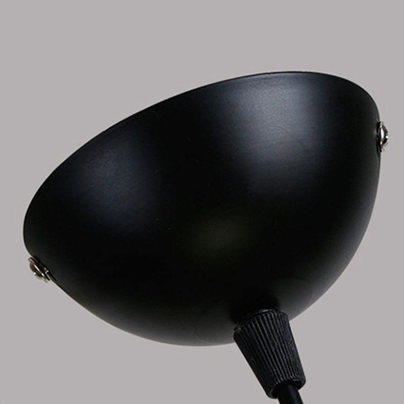 Dining Room Macron Hanging Light Bowl Shape Single Light Metal Modern Pendant Light