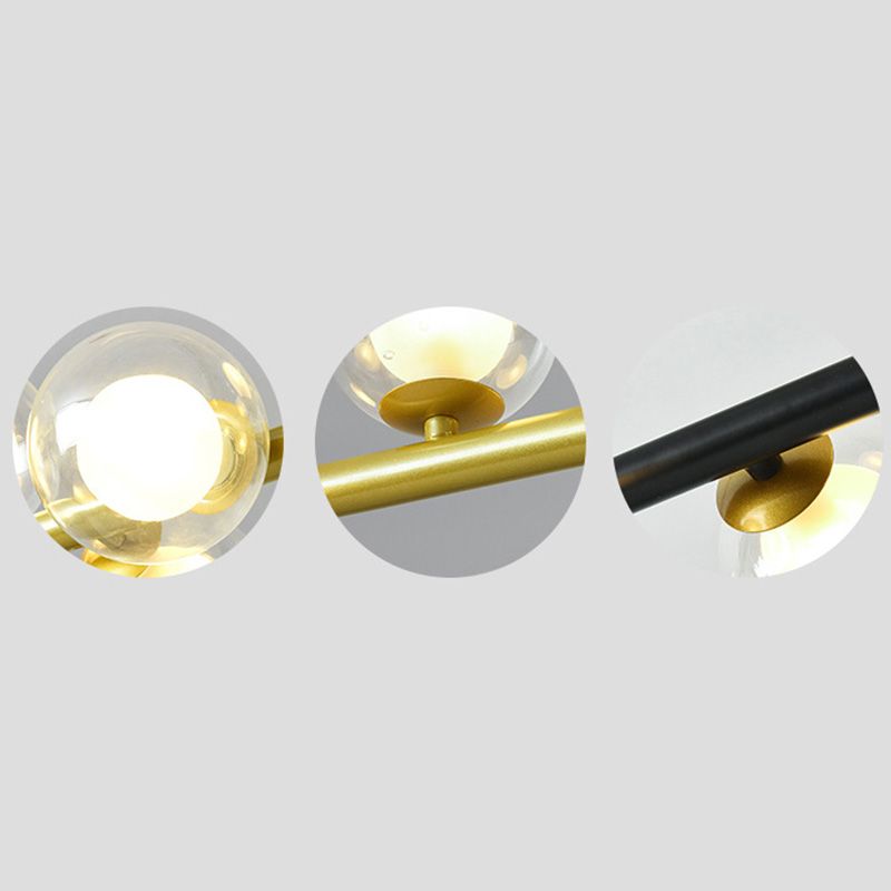 Bolas Dinning Room Over Island Lighting Glass Nordic Style Island Lighting Fixture