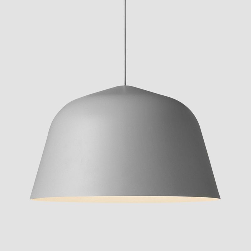 Metal Bowl Shape Hanging Pendant Light Nordic Suspension Pendant Light