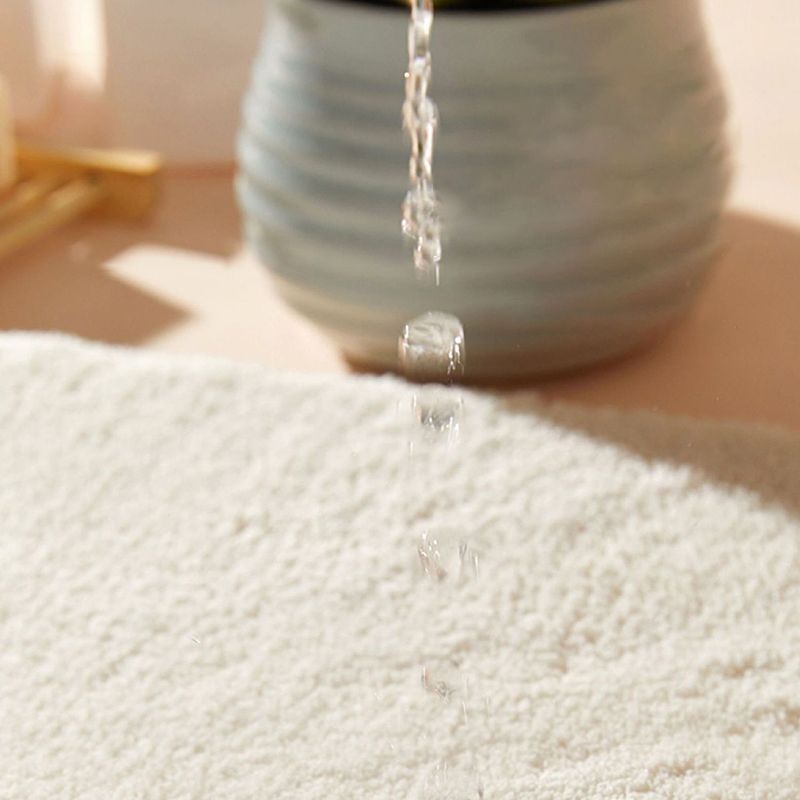 Beige moderner Teppich Polyester Farbblock Teppich nicht rutscher Backing Teppich für Wohnkultur