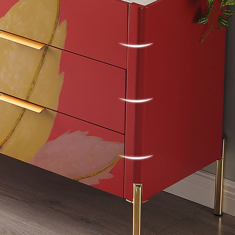 15.6-inch Width Modern Storage Chest Dresser Stone Storage Chest