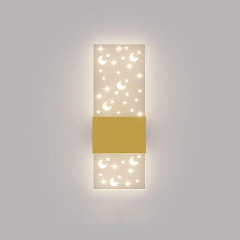 Lampade a parete geometrica in stile contemporaneo 1 metallo 1 lampada a LED LAD