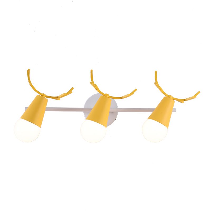 Mehrfarbige Wandleuchte, nordische, minimalistische Wandleuchte für Schlafzimmer
