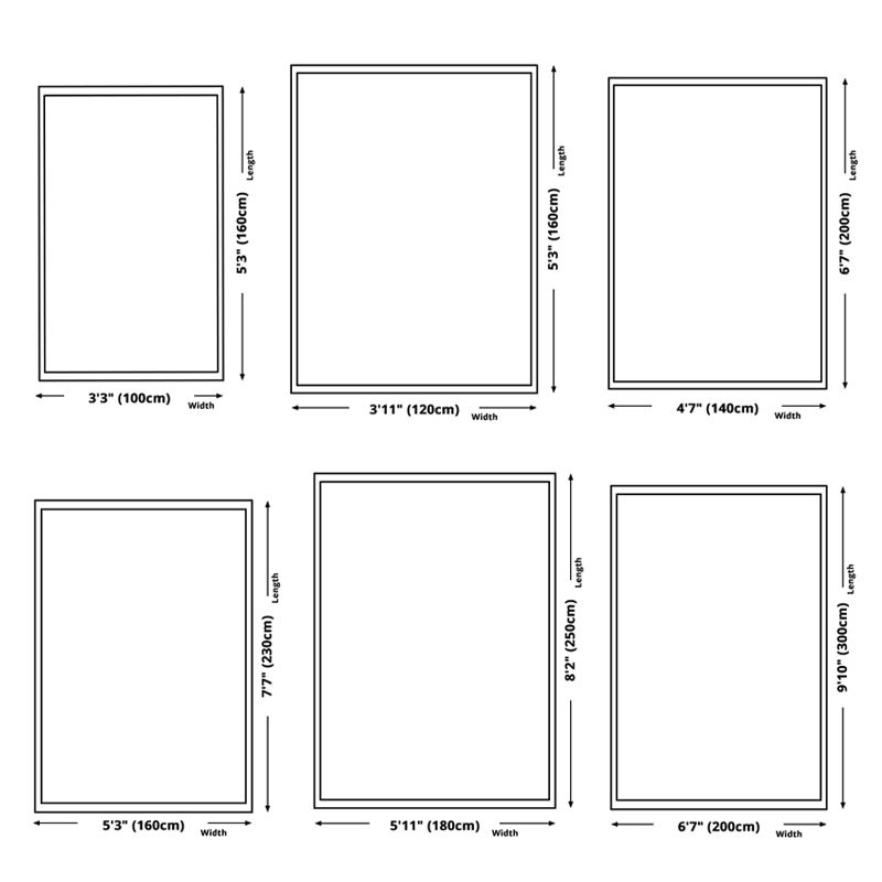 Creative Christmas Print Carpet Polyester Area Rug Non-Slip Backing Indoor Carpet for Living Room